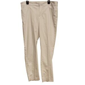 5 for $20 Chaps Dress Pants Size 14 Cream Clean Girl Minimalist Capsule